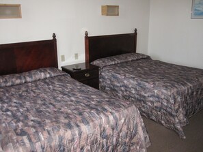 Standard Room, 2 Double Beds | Desk, iron/ironing board, free WiFi, bed sheets - Clarkson Village Motel (Mississauga)