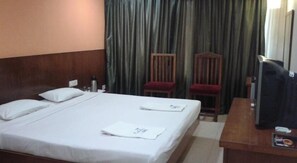 In-room safe, desk
