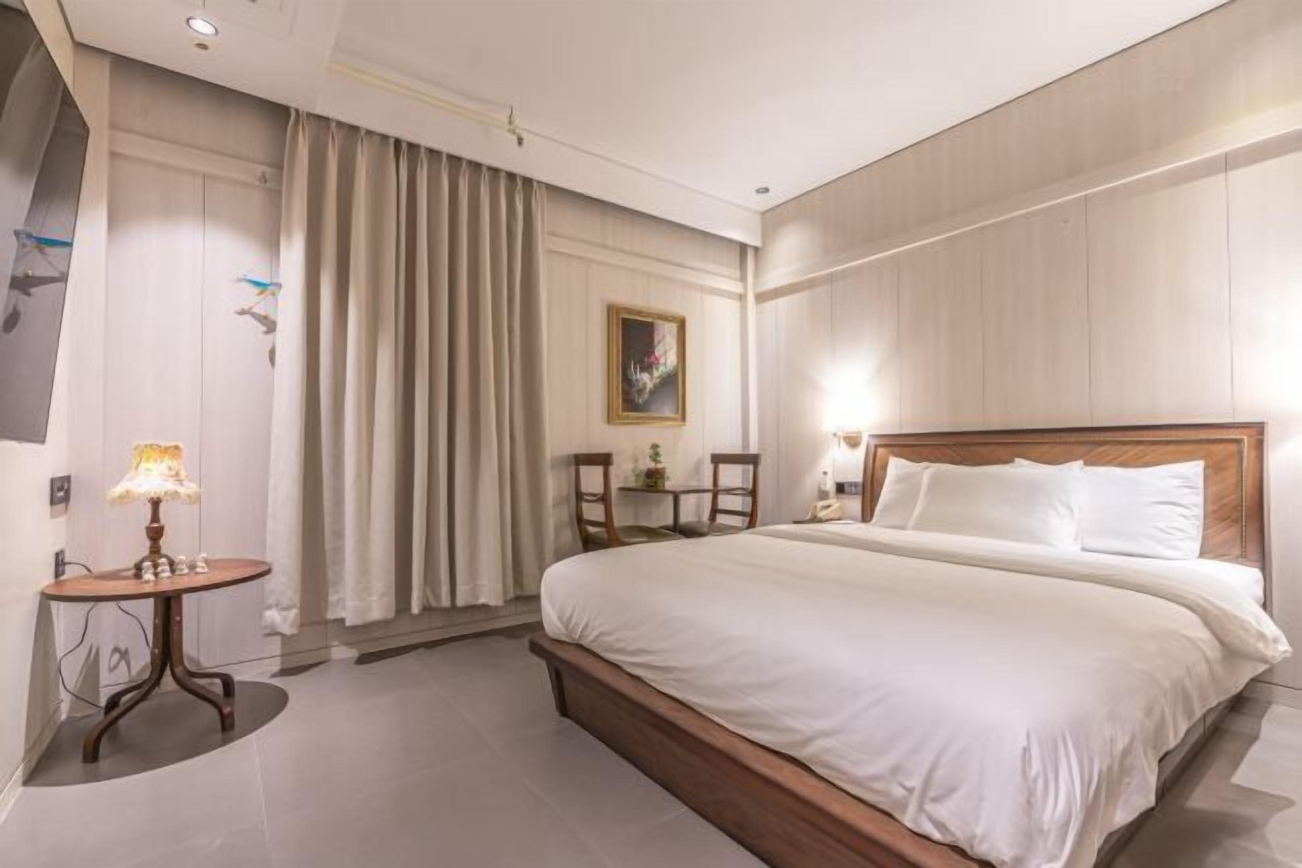 Premium bedding, down duvets, individually decorated