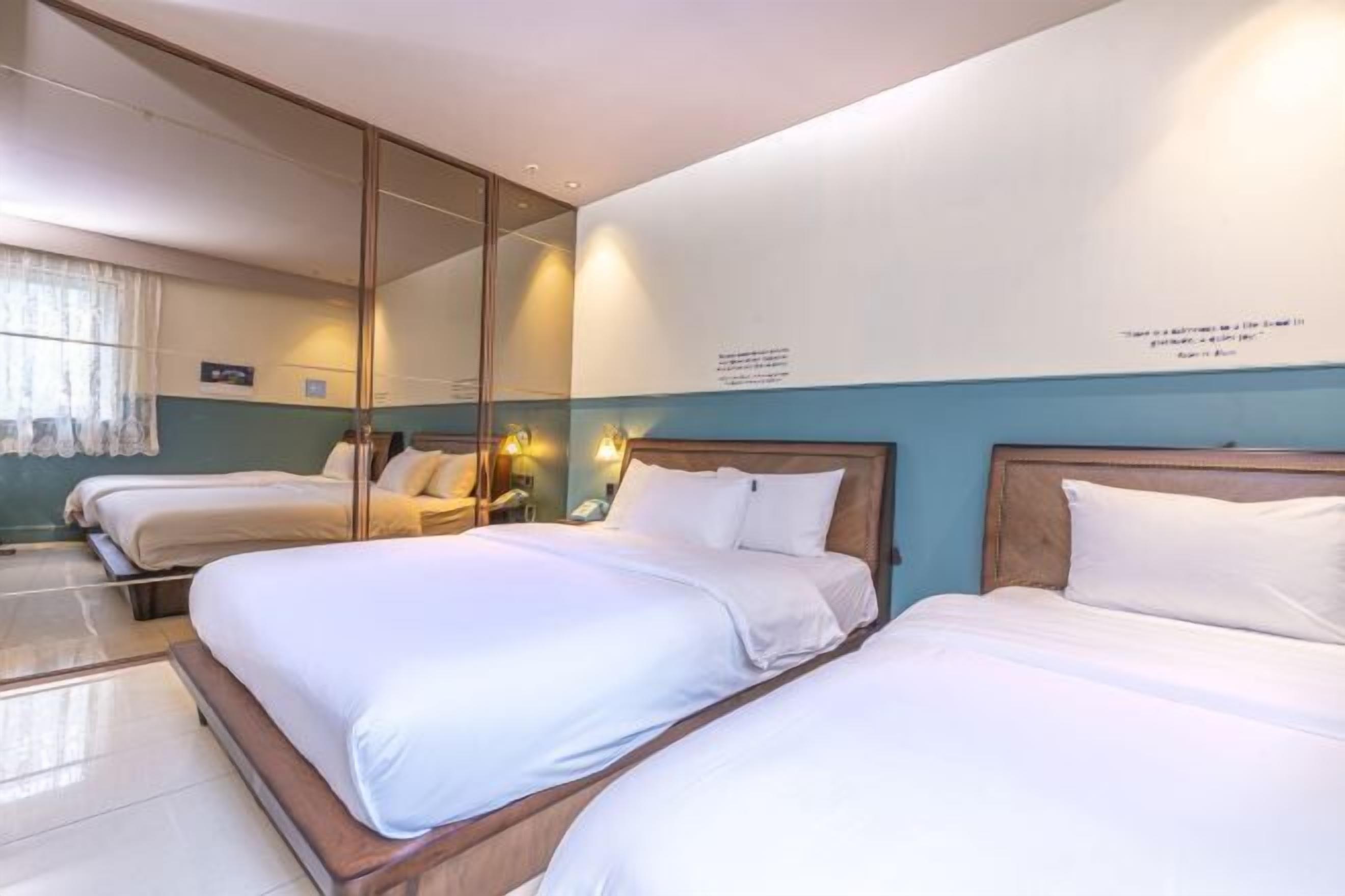 Premium bedding, down duvets, individually decorated