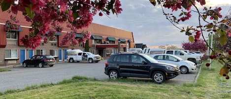 Voorkant van accommodatie