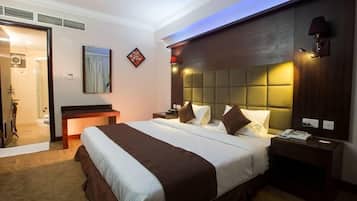 1 bedroom, minibar, in-room safe, desk