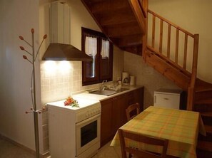 公寓, 1 间卧室 (Maisonette) | 私人简易厨房 | 冰箱