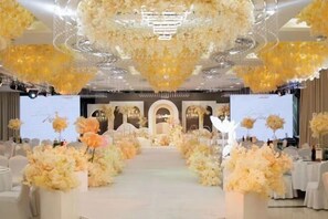 Indoor wedding