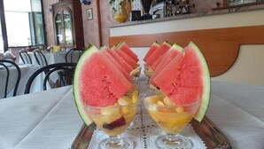 Kontinental frokost er inkludert