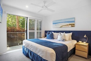 2 bedrooms, premium bedding, individually decorated