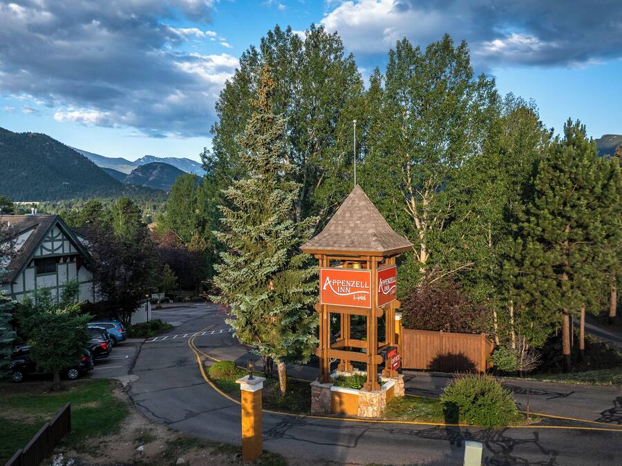 Majoituspaikan julkisivu