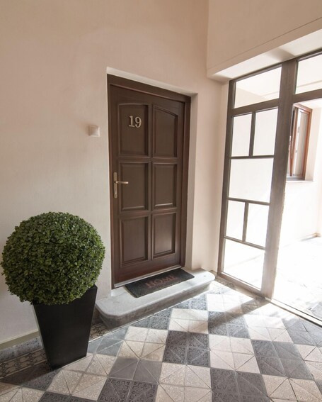 Entrada de la propiedad