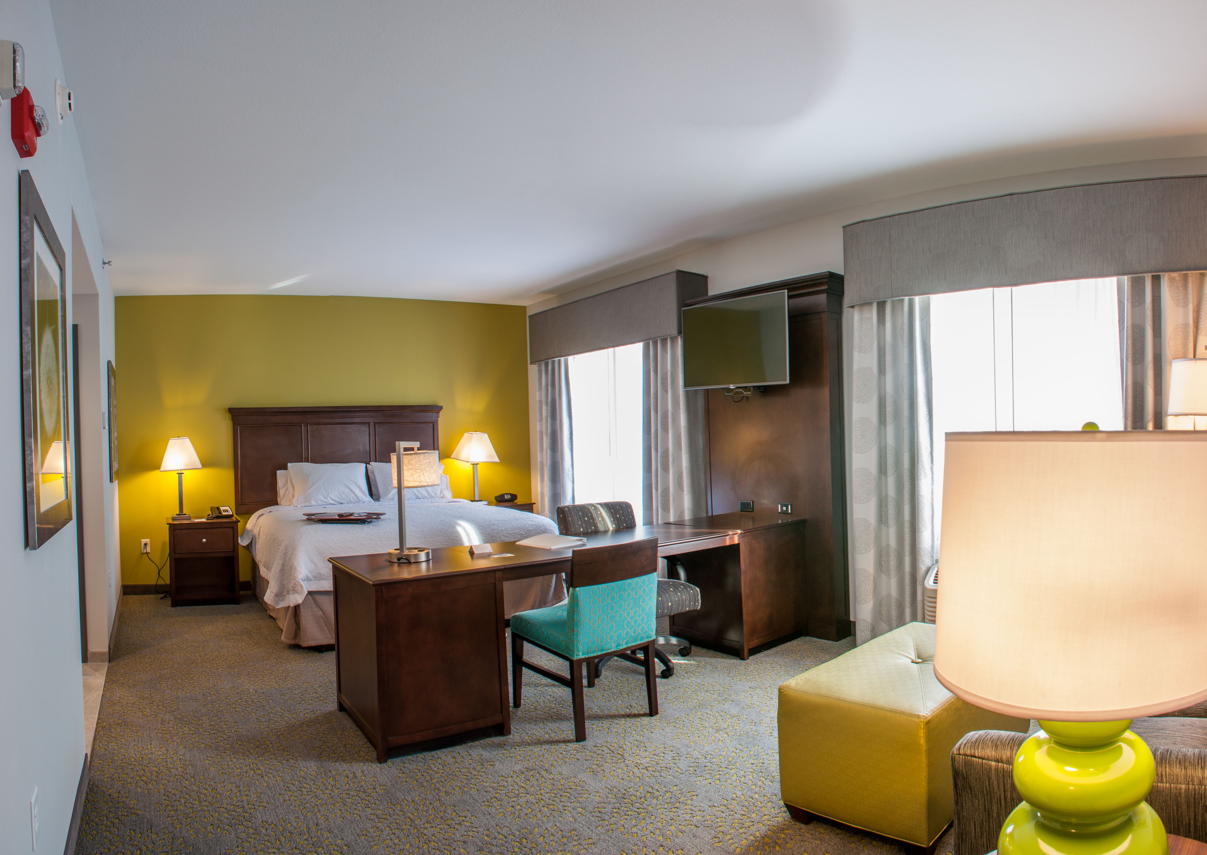 blackout curtains, iron/ironing board, free cots/infant beds, free wifi