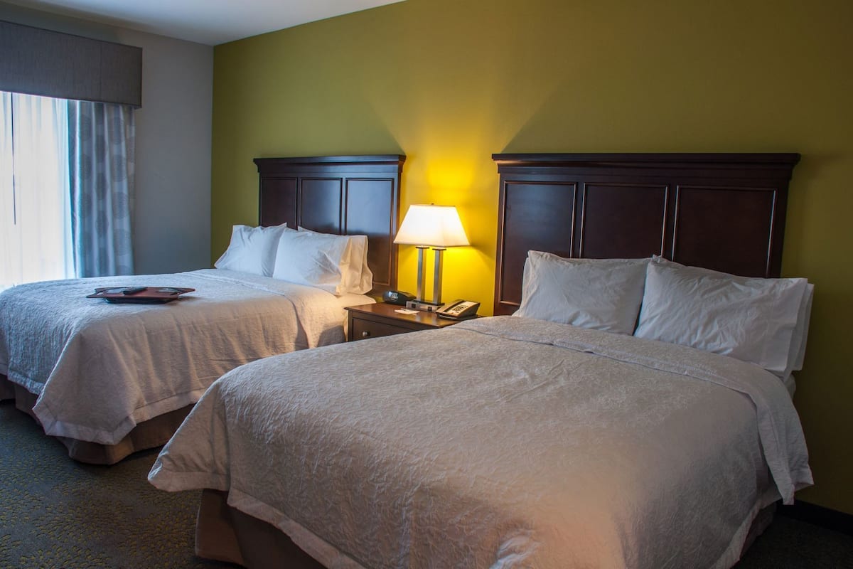 Blackout drapes, iron/ironing board, free cribs/infant beds, free WiFi
