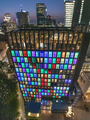 Facciata della struttura