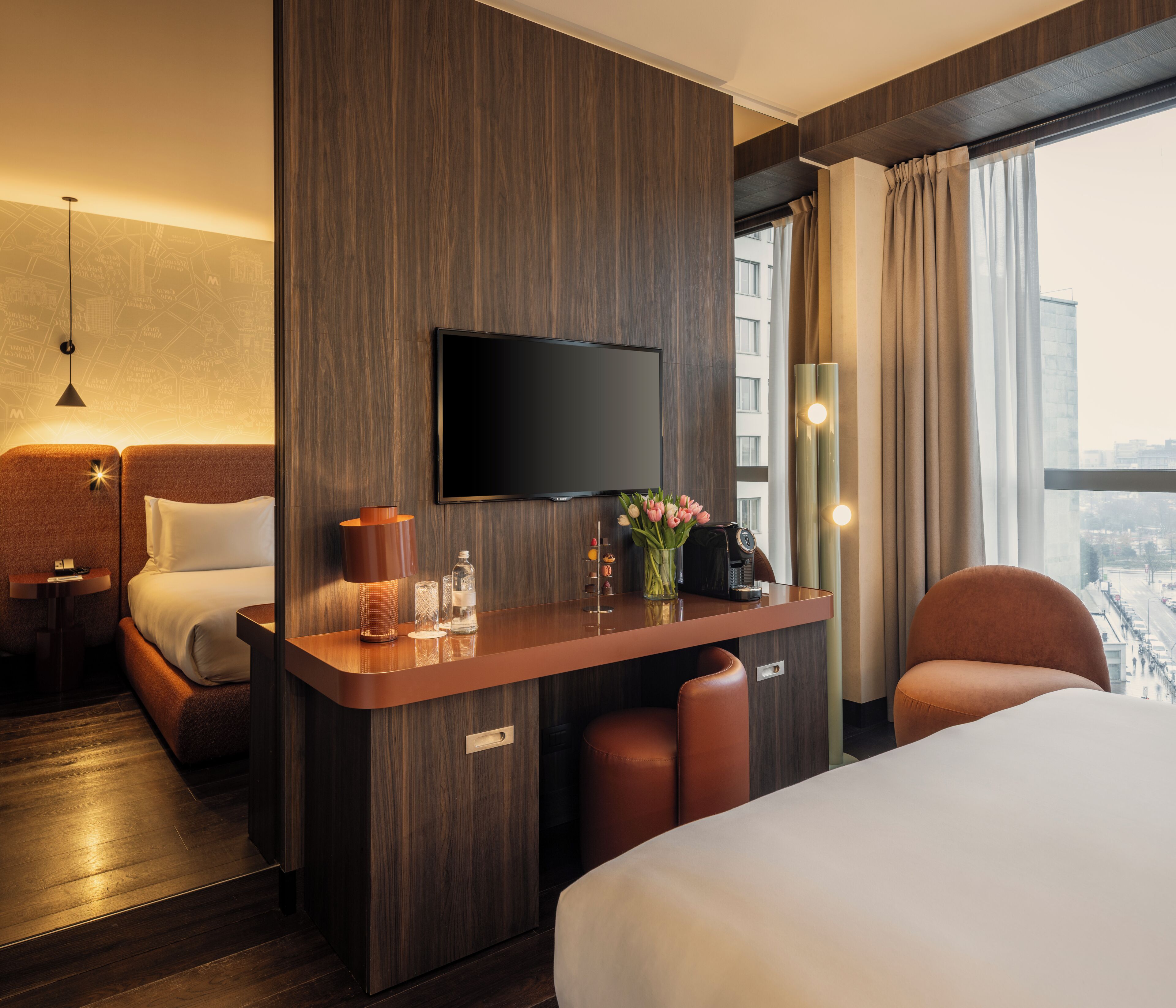 Minibar, in-room safe, desk, soundproofing