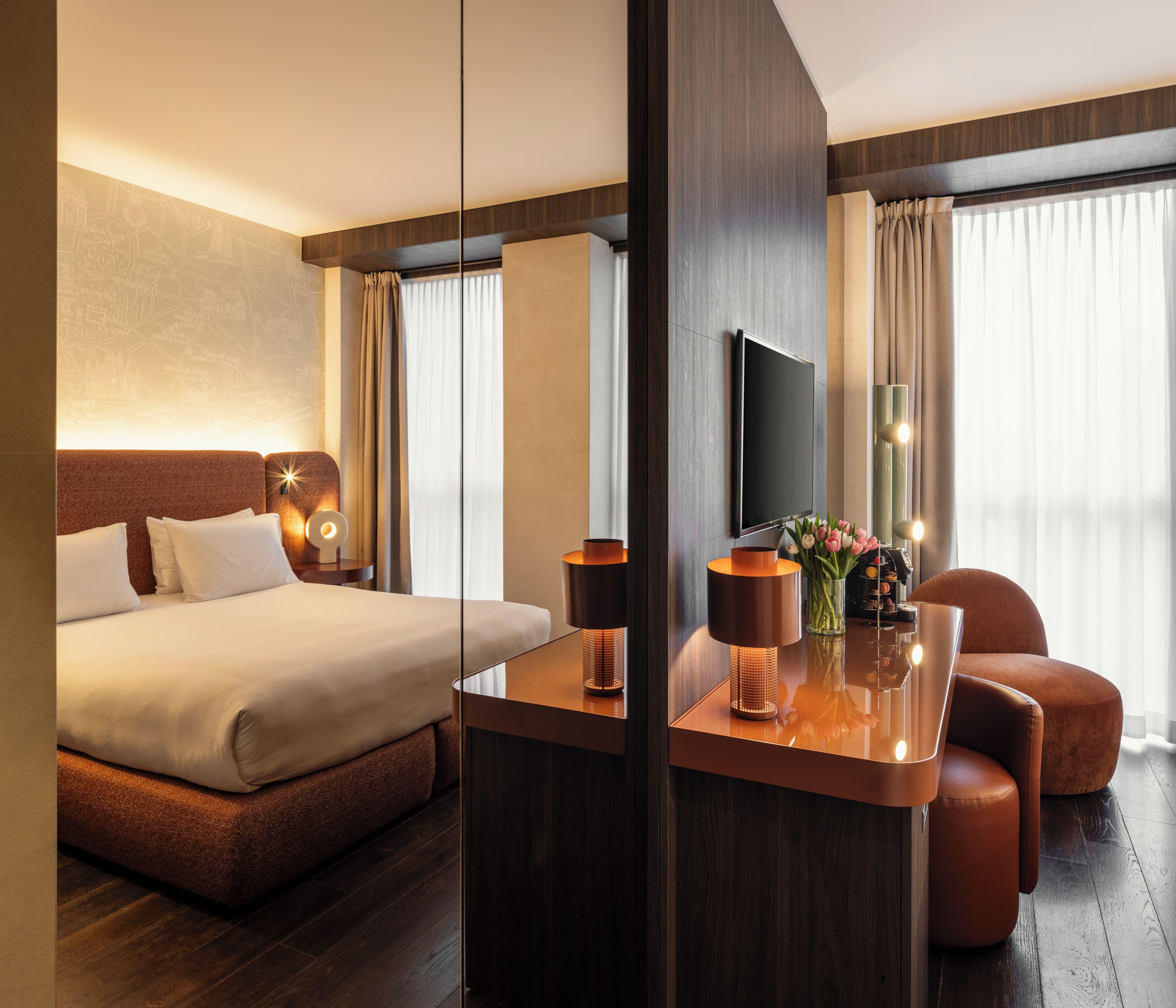 Minibar, una cassaforte in camera, una scrivania, insonorizzazione