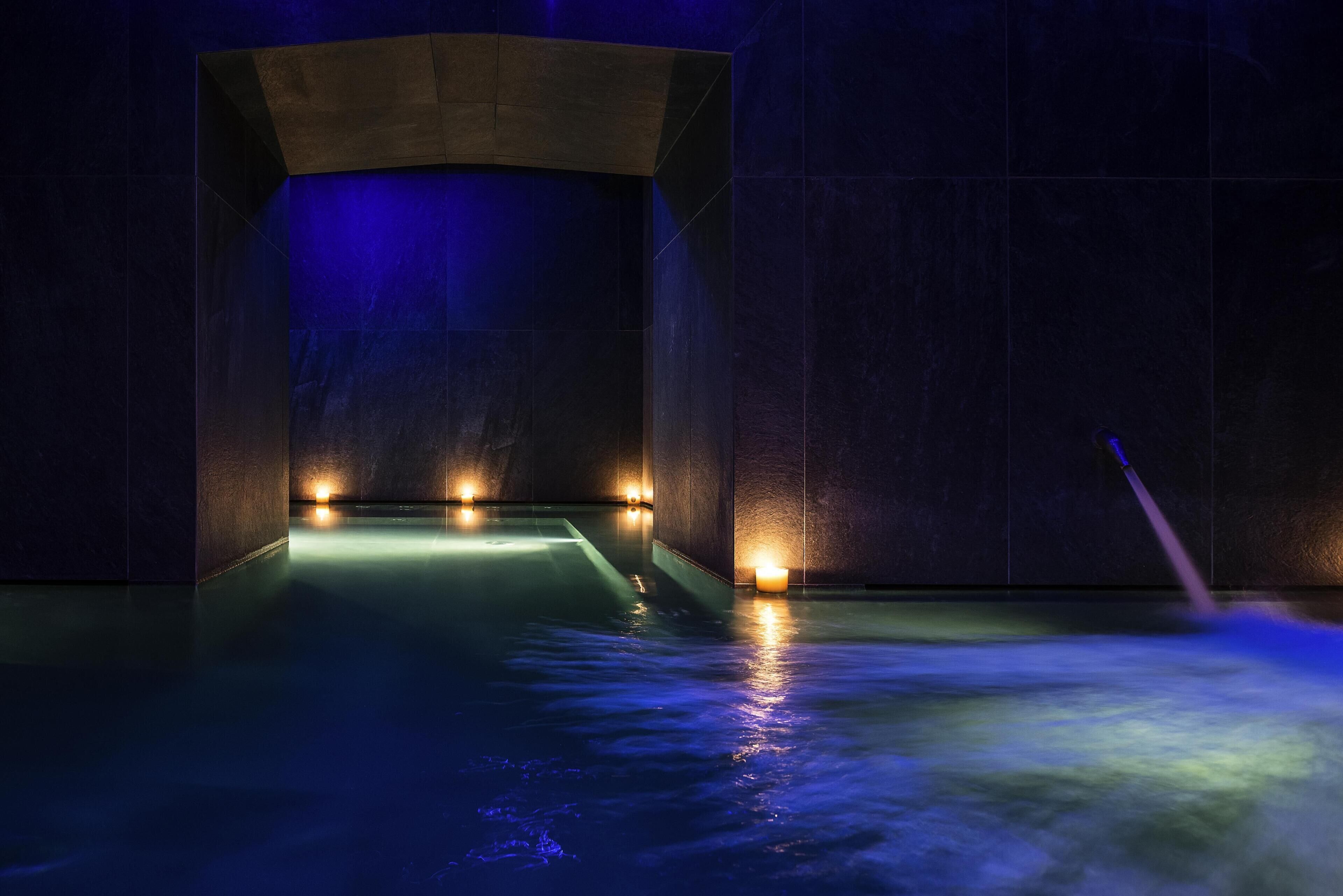Een sauna, een Turks bad/hammam