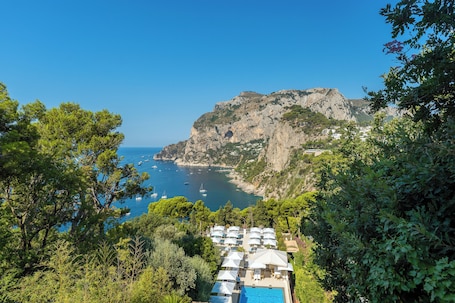 Sun deck. Hotel Villa Brunella
