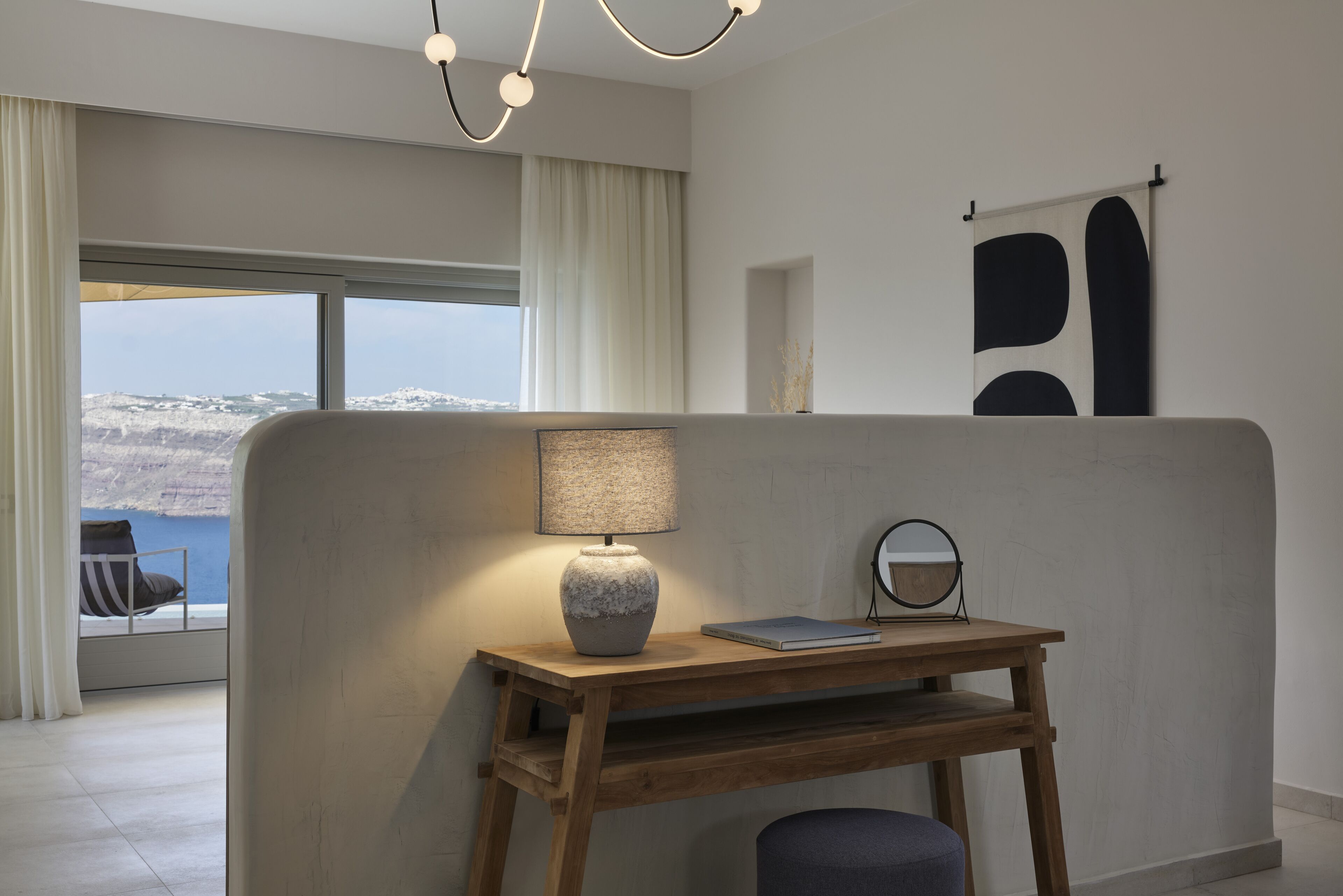 villa, 1 bedroom, private pool, sea view - 100 meters away from the main building | in-room safe, desk, soundproofing, iron/ironing board