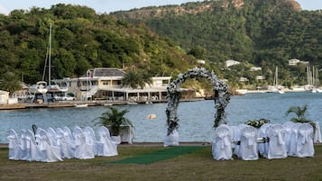 Área de bodas al aire libre
