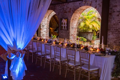 Indoor wedding