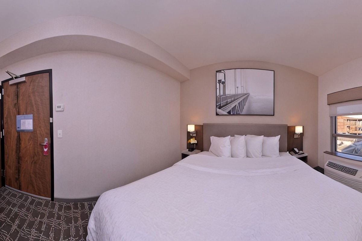 In-room safe, blackout drapes, WiFi (free), bed sheets