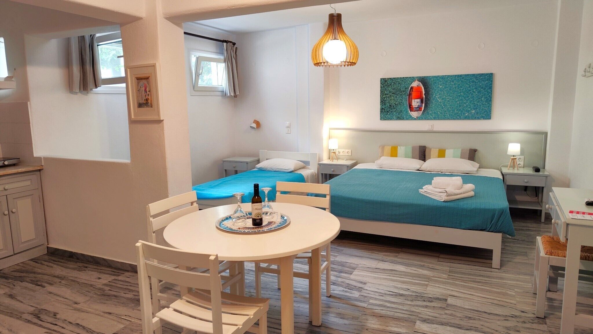 Quarto econômico (Semi Basement) | Opções para refeição no quarto
