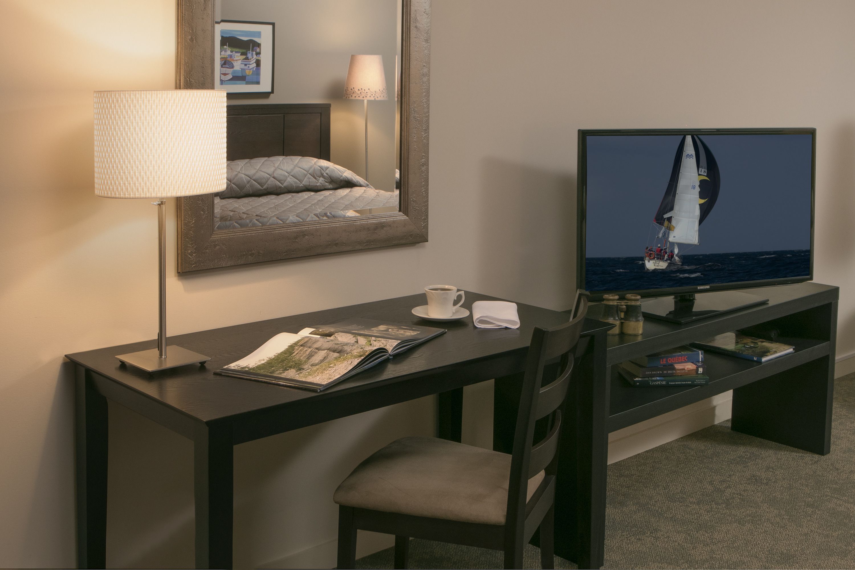 intermediate room 2 queen beds, garden view (annex building motel) | room amenity