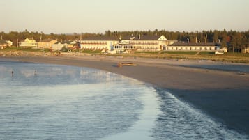 On the beach