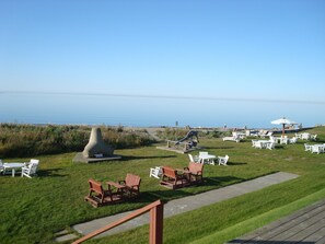 Blick von der Unterkunft