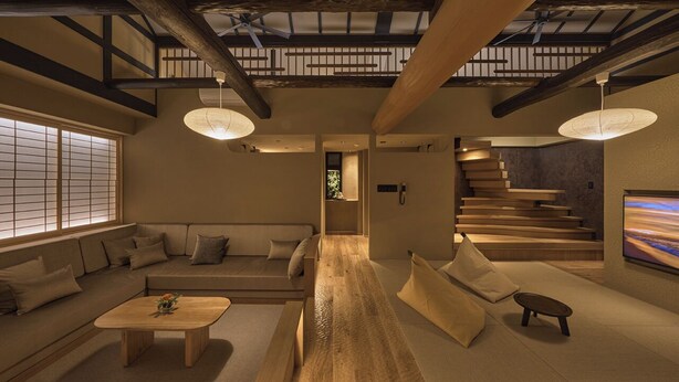 Japanese Style Room With Open-Air Bath (Room #403) : 2 meals (No Child Allowed, Check in until 7pm)  | 고급 침구, 오리/거위털 이불, 객실 내 금고, 노트북 작업 공간