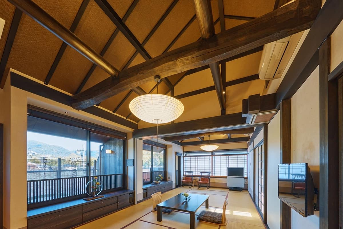 Japanese Style Room With Open-Air Bath (Room #403) : 2 meals (No Child Allowed, Check in until 7pm) | Hochwertige Bettwaren, Daunenbettdecken, Zimmersafe