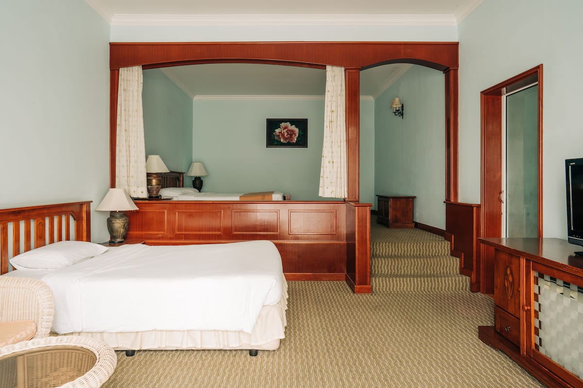 Family Quad | Minibar, in-room safe, iron/ironing board (on request)