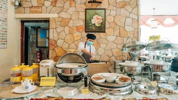 Breakfast buffet