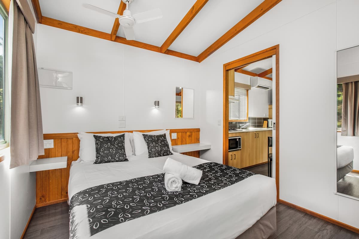 Two Bedroom Cabin - Accessible | 2 bedrooms, premium bedding, individually furnished, free WiFi