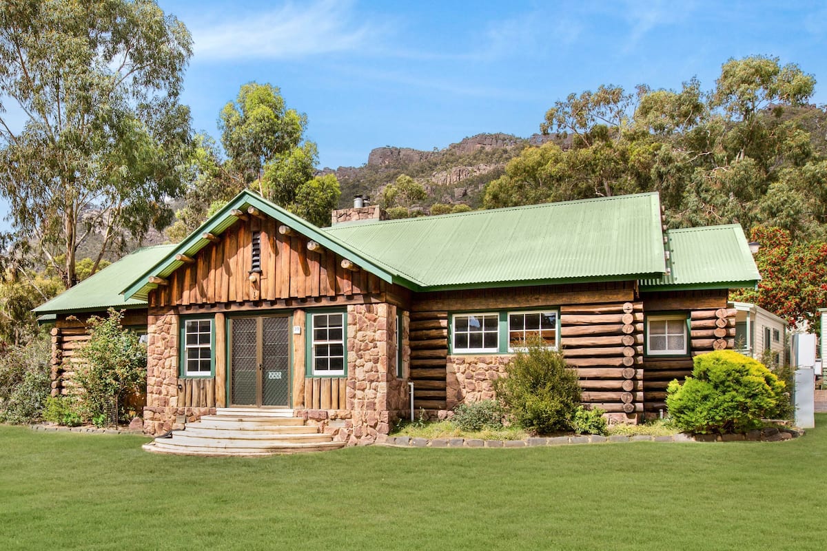 Authentic Log Cabin | View from room