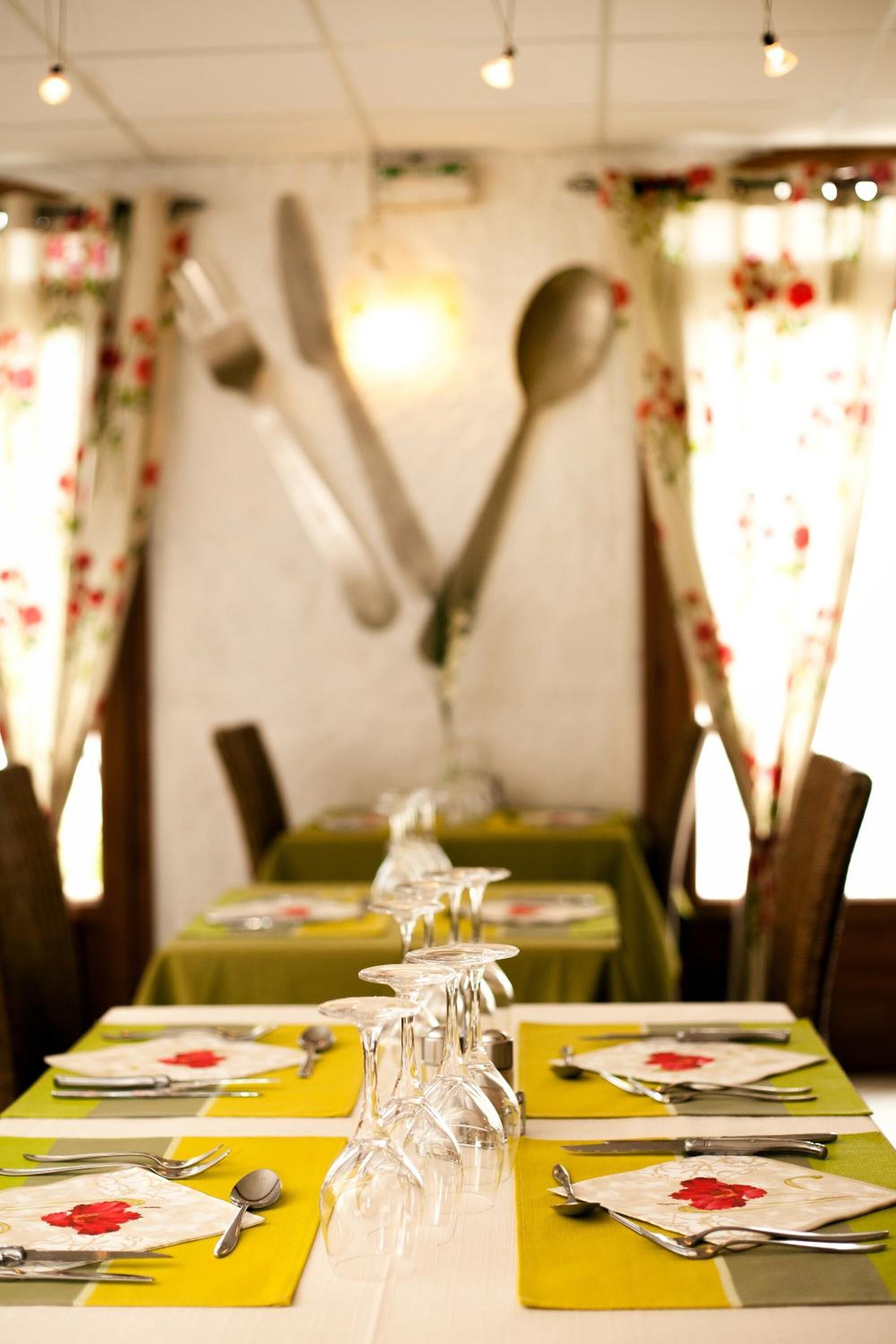 Déjeuner servi sur place