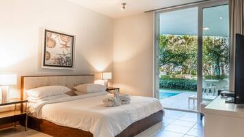 1 chambre, draps italiens Frette, literie de qualité supérieure