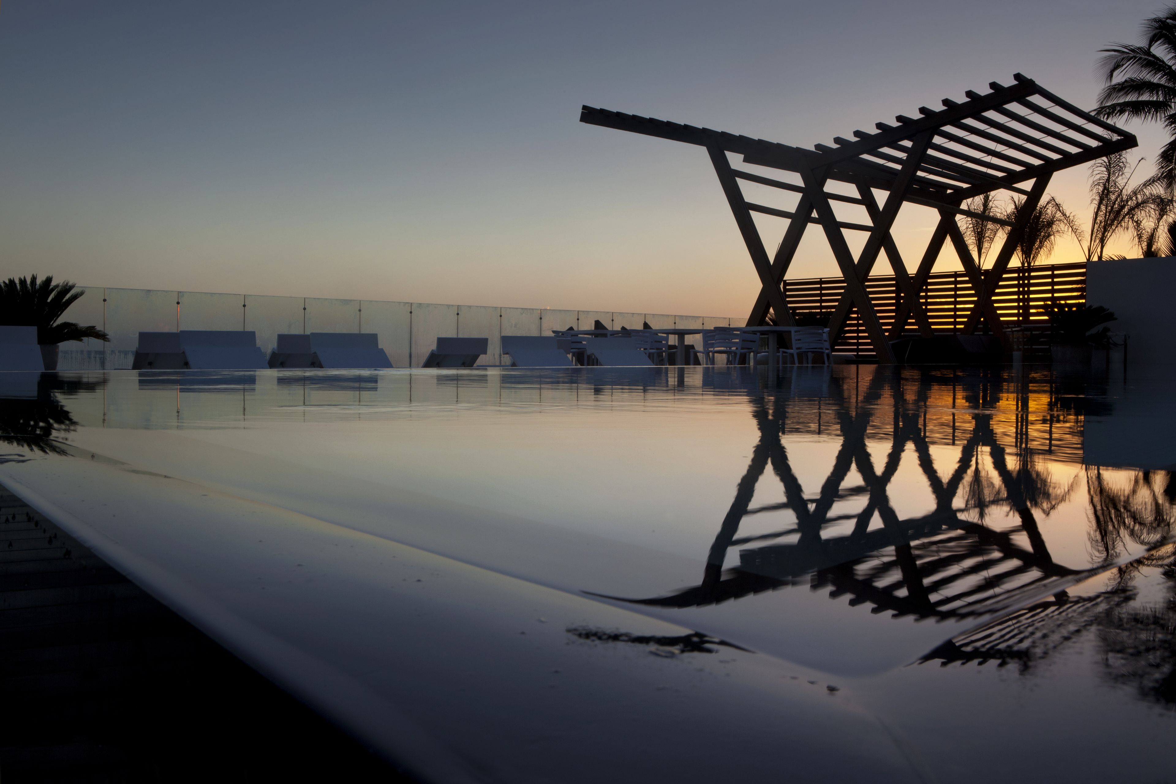 Front of property - evening/night