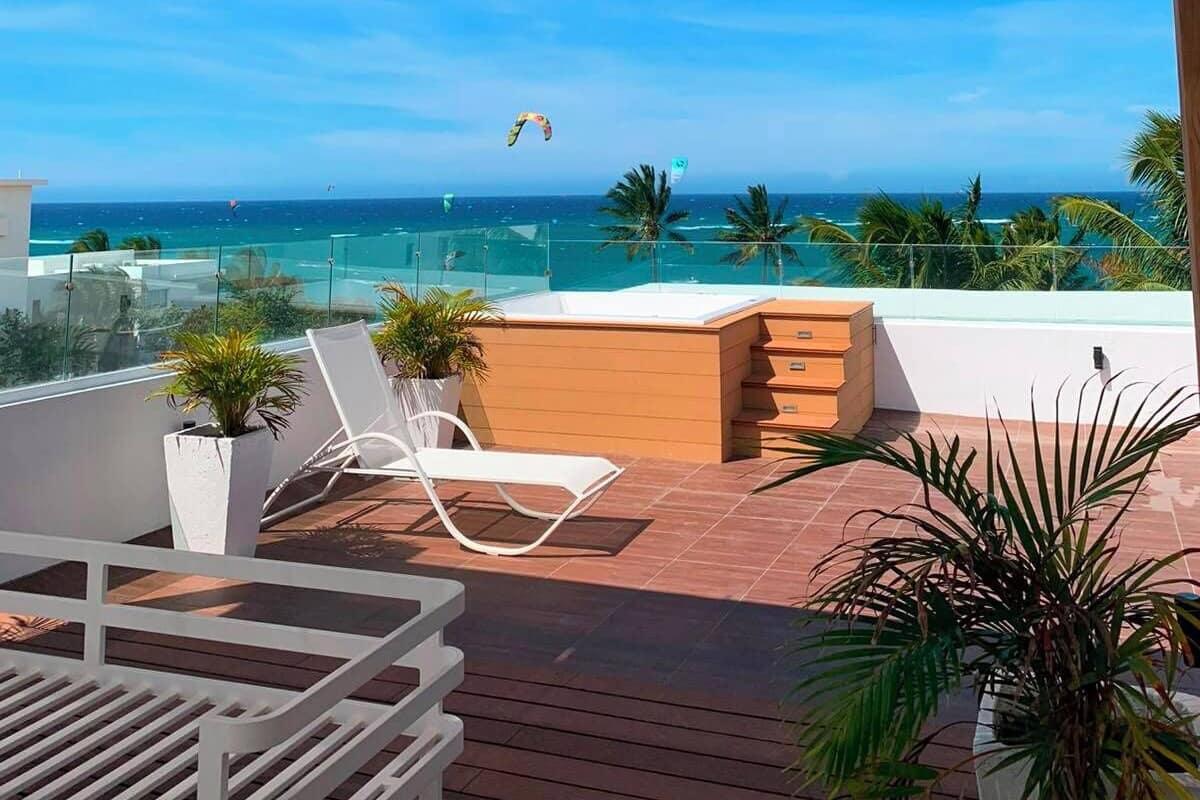 Family Apartment, 3 Bedrooms, Terrace, Partial Ocean View | Terrace/patio