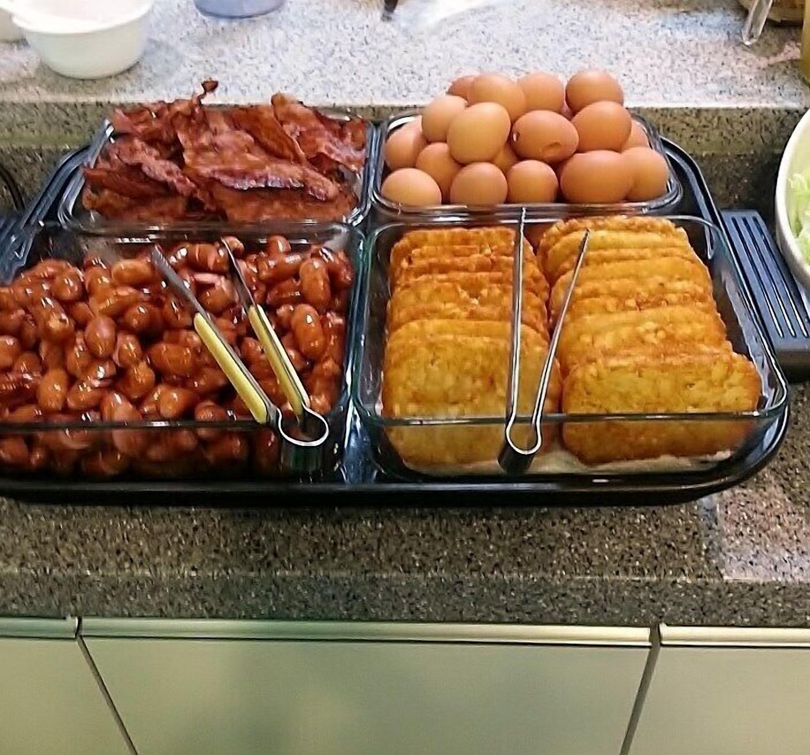 Café da manhã com buffet grátis