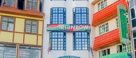 Voorkant van accommodatie