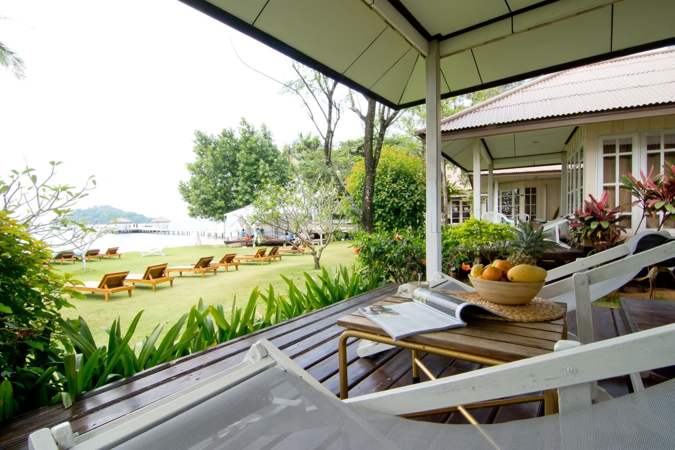 Villa Beach View / Free Round Trip pick up from Koh Mak Pier. Must inform hotel for boat schedule  | テラス / パティオ