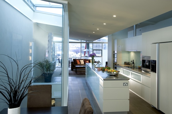 Two Bedroom Penthouse - IXL Apartments | Private kitchen | Fridge, microwave, espresso maker, coffee/tea maker