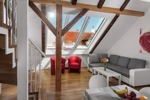 Executive Suite | Living room - Residence Vocelova (Prague)