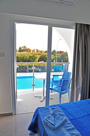 Deluxe Apartment, 1 Bedroom, Pool View | View from room - Kaos Hotel Apartments (Ayia Napa)