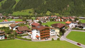 Fassade der Unterkunft