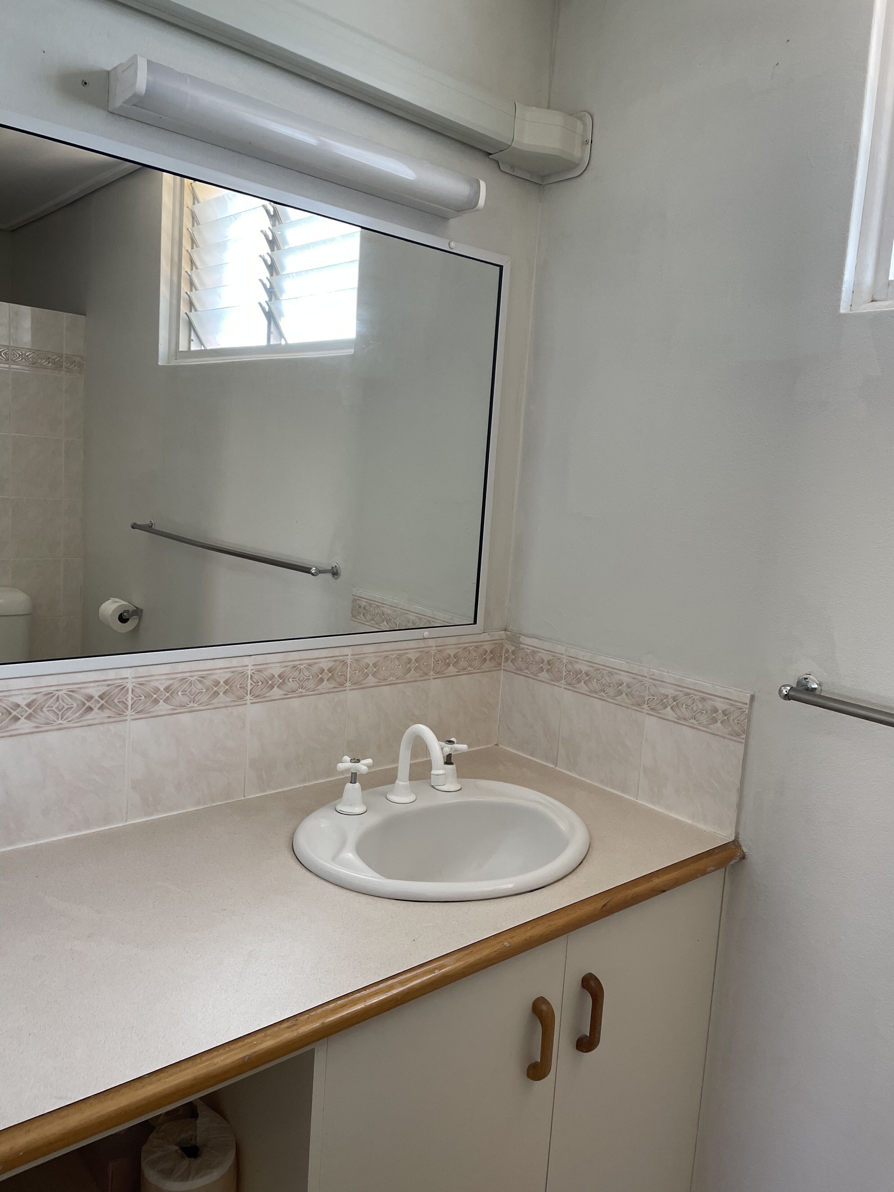 Bathroom | Shower, free toiletries, hair dryer, towels