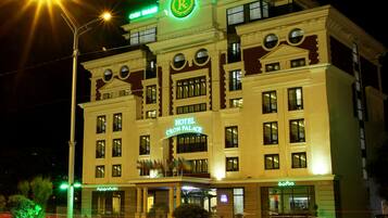 Front of property - evening/night