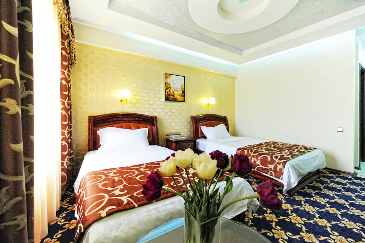 Premium bedding, minibar, in-room safe, desk