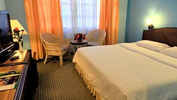 خزنة داخل الغرفة ومكتب وواي فاي مجانًا وملاءات أسرّة