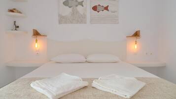 In-room safe, iron/ironing board, free cribs/infant beds, free WiFi