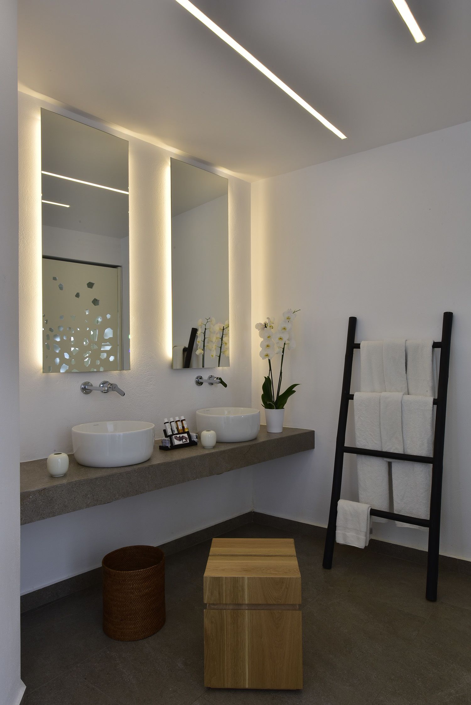 free toiletries, hair dryer, dressing gowns, slippers